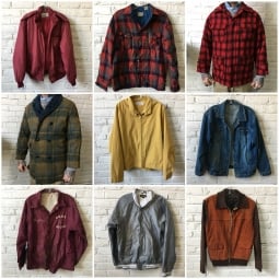 Vintage Mens Jackets & Coats By the Pound